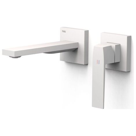 TRES 20230021BM SLIM Pieza Vista para Cuerpo Empotrado De Lavabo Color Blanco Mate - ref: 20230021BM