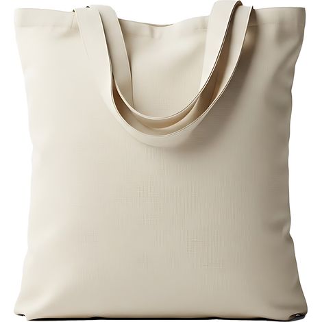 Borsa shopper in cotone ECO 150G con manici lunghi e fondo ecru (1/3)