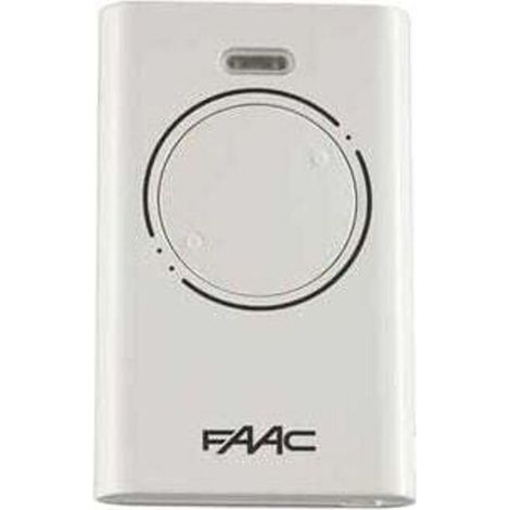 Emetteur Radio Control 2 Canaux Blanc FAAC XT2 868 SLH LR 787009 (1/4)
