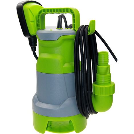 Bomba sumergible monocelular para aguas sucias 370W 7500 L/h