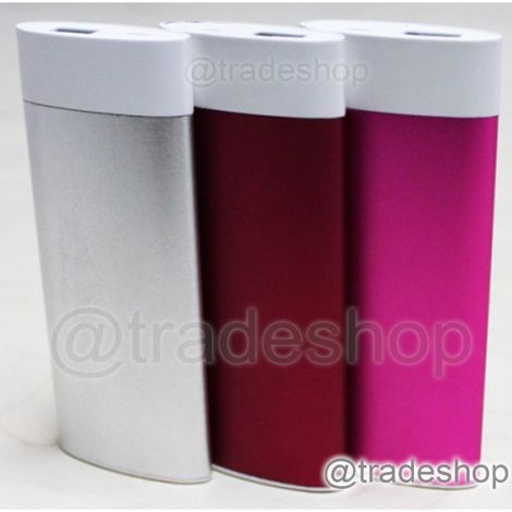 Trade Shop - Powerbank 3600 Mah Batería Portátil De Aluminio Recarga Smartphone Teléfono Móvil - (1/2)