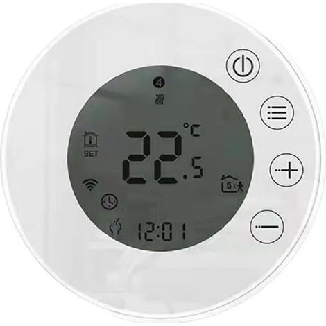 Thermostat intelligent - - WiFi - Programmable - Télécommande - Sécurité enfant (1/5)