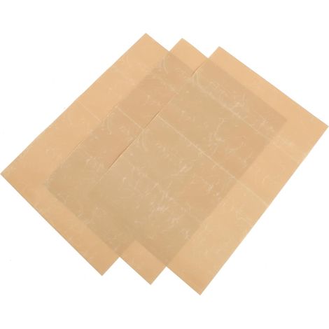 3pièces Tapis De Cuisson Réutilisable Anti-adhésif Feuilles De Cuisson Pour Barbecue Et Four Résistantes Chaleur Idéales Pour Griller Rôtir Et Cuire'-'- (1/5)