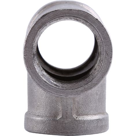 Nagelneues T-Stück, 3-Wege-Rohrverbinder mit Innengewinde, Edelstahl SS 304 (1/2" 52 mm) (1/5)