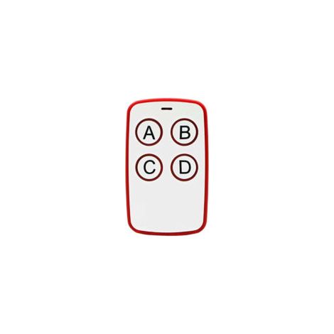 Telecomando universale per cancelli, telecomando wireless universale per porte da garage, telecomando universale per cancelli compatibile con codice rolling code a 433 MHz con 4 pulsanti per porte da 