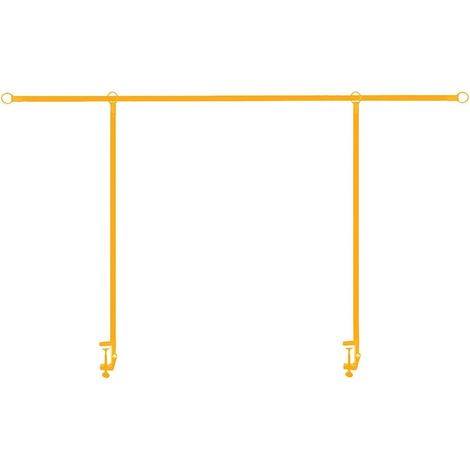 Square Balloon Arch Kit for Birthday Wedding Party Christmas Plastic + iron, yellow, reusable, adjustable, easy to install, for decoration at parties or events of all kinds (1/5)