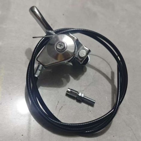 Compatible with Honda GX160 and GX200 throttle cable, compact shovel throttle control lever cable. (1/4)