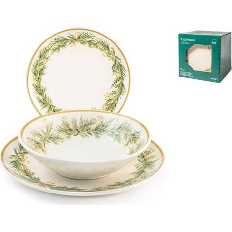Vajilla 18 piezas PENGO modelo StoneWare Royal -
