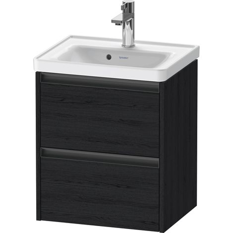 Duravit Ketho.2 mueble bajo lavabo suspendido, 2 cajones,
