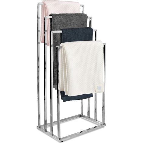 Neli 4-armiger Handtuchhalter, verchromt