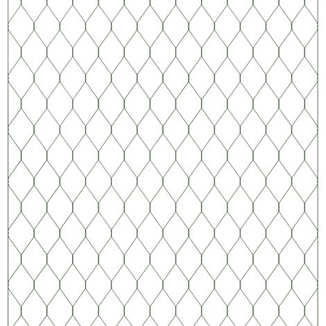 Fencing Mesh Garden Green PVC Coated Galvanised Fence Chicken Wire Aviary Posts (1/5)