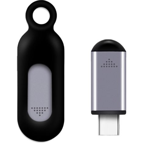 Transmisor infrarrojo inalámbrico para smartphones, mini mando a distancia universal con conector USB-C, compatible con smartphones Android, televisores, aires acondicionados, ventiladores y cámaras.