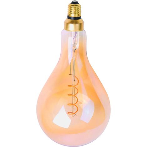 Lampadina LED decorativa, E27 a pera, 80lm = 25W, bianco molto caldo