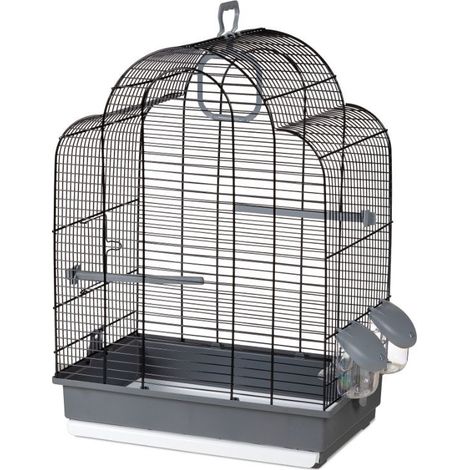 JAULA PAJARO 648 NEGRA