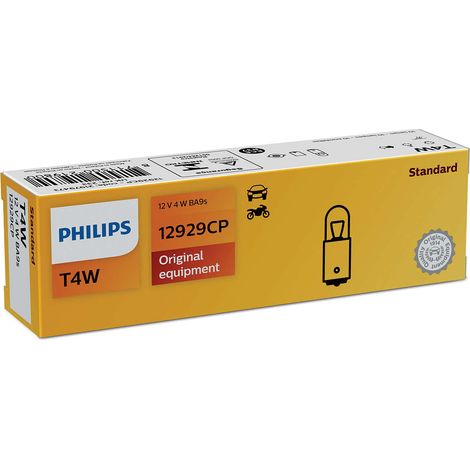 Ampoule de signalisation et d'habitacles T4W Philips