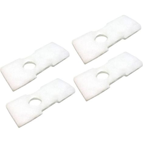 Filterwatte weiß 4 Stück für Hang On Filter HBL-801