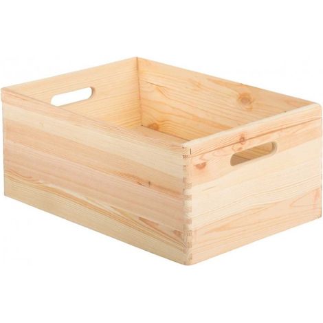 Caisse en Bois - 60X40XH23 cm - Matériel CHR Pro