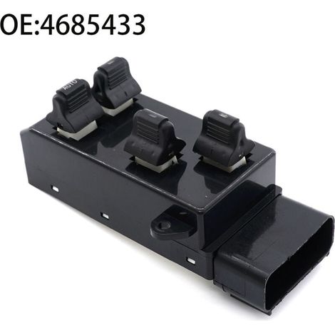 4685433 Ensemble de commutateur de régulateur de vitre électrique automobile, convient aux modèles Dodge et Chrysler 1996-2000, contrôle la montée et la descente des vitres électriques, commutateur pr (1/4)