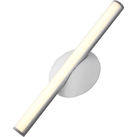 Lampe Lumière LED Rechargeable USB de Bureau Étude 150lm, Lampe Magnétique Murale Armoire Étagères avec Ventouse, Lampe LED Pivotante 360°, Lumière 3 Luminosités (1/5)