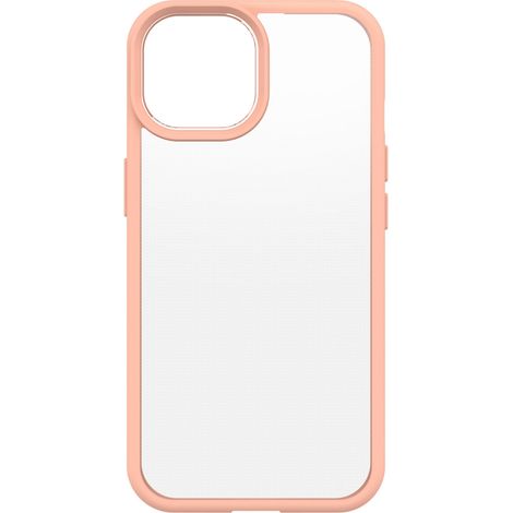 Funda movil back cover otterbox react clear / peach para iphone 15