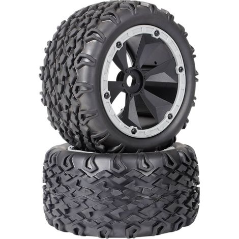 [GEBRAUCHT] B-Ware Reely 1:8 Monstertruck Reifen Schwarz-Grau 2 St. für Offroad-Fahrten (1/2)