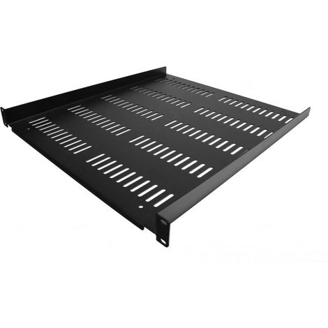 Startech Universelle schwarze Regale 483x508x43 mm robust