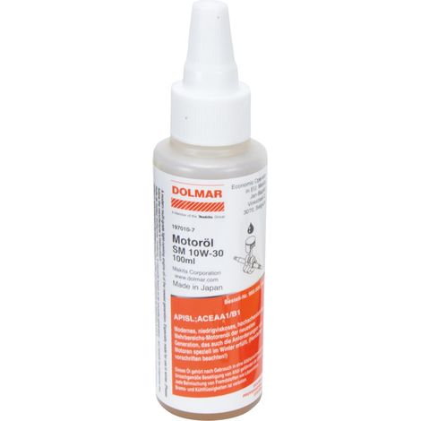 197010-7 Olio motore, 4T, 100 ml, 10W - 30