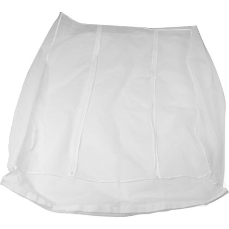 Housse Anti-poussière Pour Vêtements à Fermeture éclair 3D, Très Grand Sac De Rangement Transparent Pour Garde-robe, Imperméable à L'eau Et à la Poussière, Protecteur De Manteau De Costume 120x100x50c (1/5)