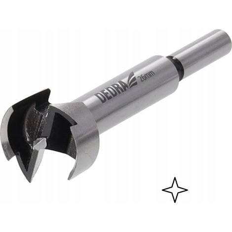 Broca Forstner Dedra forstner drill bit 26 mm acero al carbono