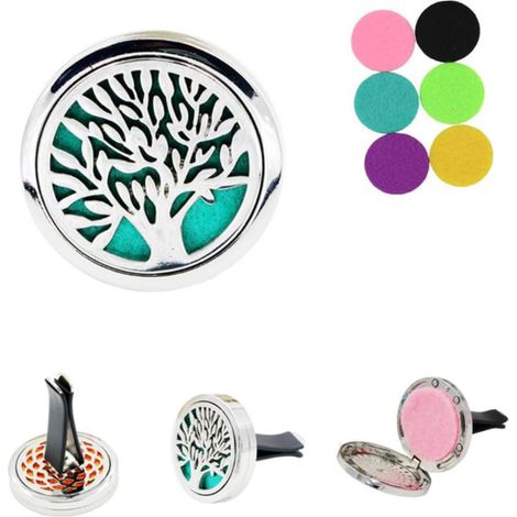 de 10 porte parfums de voiture avec clip pour grille d (1/5)