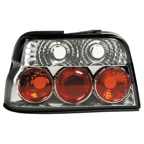 Coppia fanali posteriori - compatibile per Ford Escort Mk5 (9/92-1/95) - Cromo