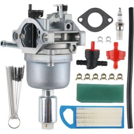 Carburateurs adaptés aux moteurs B&S 594601 796587 591736 19 19.5 20 20.5 21 hp, aux tondeuses/tracteurs autoportés Craftsman, aux moteurs monocylindres OHV Intek et aux carburateurs Nikki.