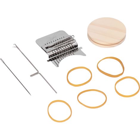 Machine à repriser portable, mini métier à tisser durable, kit d'outils de réparation pour la maison (1/5)