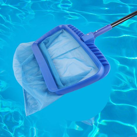 Laubnetz aus verstärktem Kunststoffrahmen für Schwimmbecken – Reinigungsnetz für Schwimmbecken und Laub (1/5)