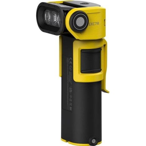 Led-Lenser EXC6R lampe torche noire robuste et rechargeable