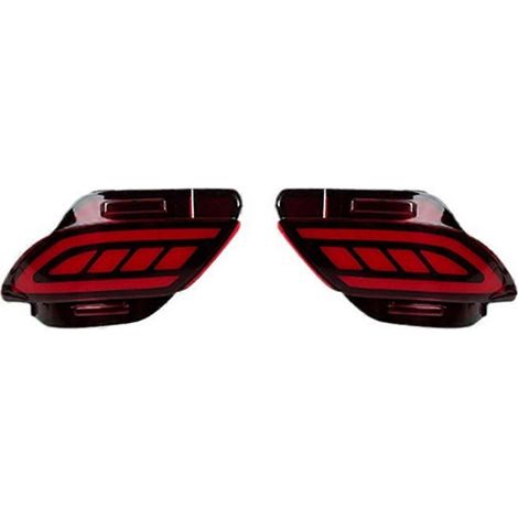 Reflectores LED para el parachoques trasero del RX350 2009-2015, intermitentes secuenciales, luz de freno, luz trasera A (1/5)