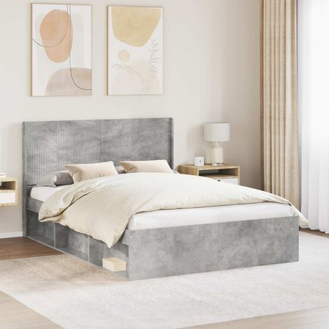 Teenpull – Nachttisch Massivholz Mango 40x30x50 cm Blau (1/5)