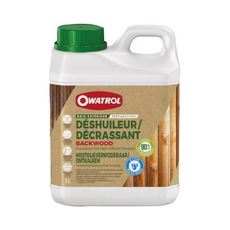 Backwood Sgrassatore De-olio Biosourcato 1l - Owatrol