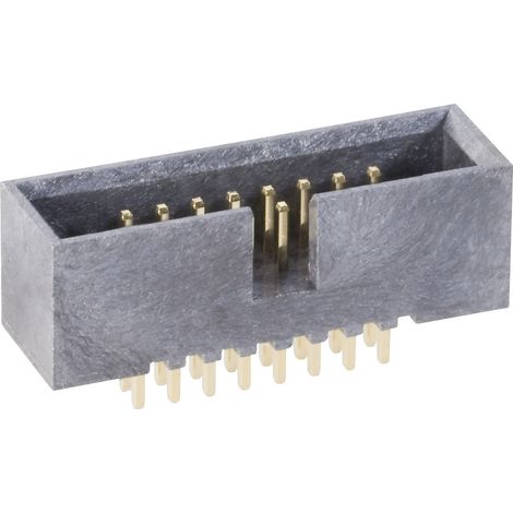 BKL Electronic 10120350 Stiftleiste ohne Auswurfhebel Rastermaß: 1.27 mm Polzahl Gesamt: 10 Anzahl R