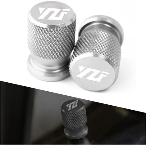 Tapa de válvula de neumático CNC para motocicleta, tapa hermética para Yamaha YZF R3 R25 R6 R1 2013-2019 (1/5)