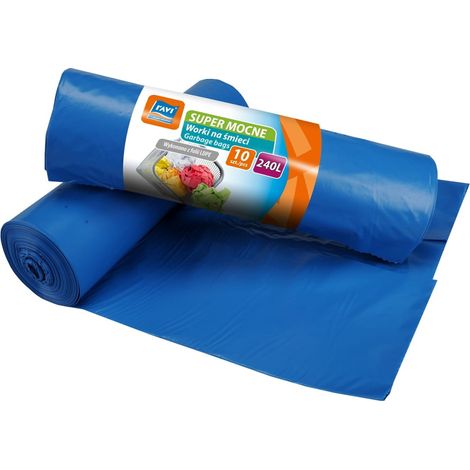 Superstarke LDPE-Müllsäcke 240 l (1/2)