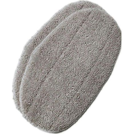 Lot de 2 lingettes de rechange AURA pour balai vapeur Leifheit Cleantenso (1/5)