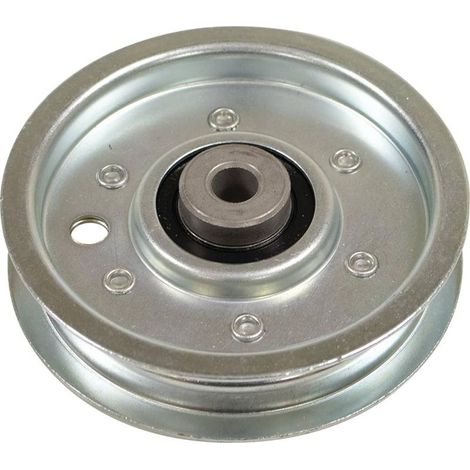 Support de Galet de Guidage Robuste pour Toro/Wheel Horse 92-7101, Roue Folle de Remplacement avec Alésage 1 cm et Largeur 9,5 cm (1/2)