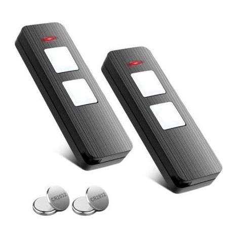 Lot de 2 Télécommande Pour Porte de Garage 868 MHz - 2 Canaux - Compatible avec Sommer S10019-00001, 4018V000, 4019V000 - Rolling (1/5)