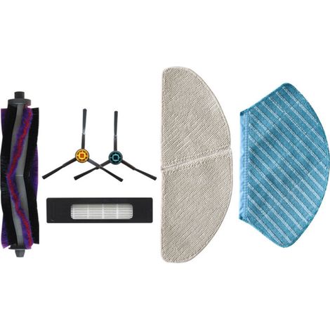 Compatible avec les balayeuses des séries M7/i10/M71CN/s8/s8+, y compris les filtres, les cartouches filtrantes, les brosses rotatives, les brosses principales, les chiffons de nettoyage et les brosse (1/4)