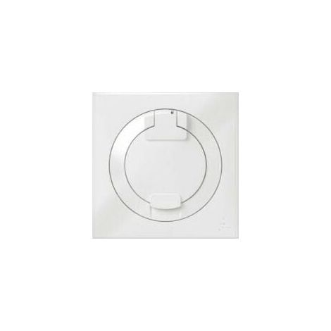 Toma de corriente Dooxie 2P+T con hueco completo IP44 - Blanco - 600344