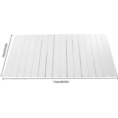 Couvercle de baignoire pliable et imperméable de 170 x 75 cm (1/5)