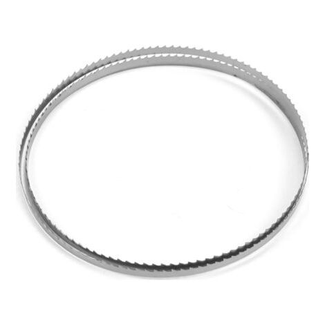QORVA- Lame de scie à ruban 1400 6.35mm 6T SK5 – Acier à ressort carbone – Coupe précise pour bois dur et métal – Compatible avec scies standards - 35mm-6T