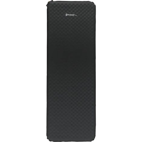Outwell Sleepin Single esterilla autoinflable ligera con 5,0 cm de grosor, Negro