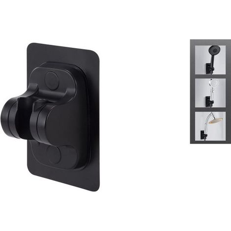 Supporto per soffione doccia, supporto per doccetta, montaggio a parete, supporto universale regolabile per il bagno, supporto di ricambio per soffione doccia (1/5)